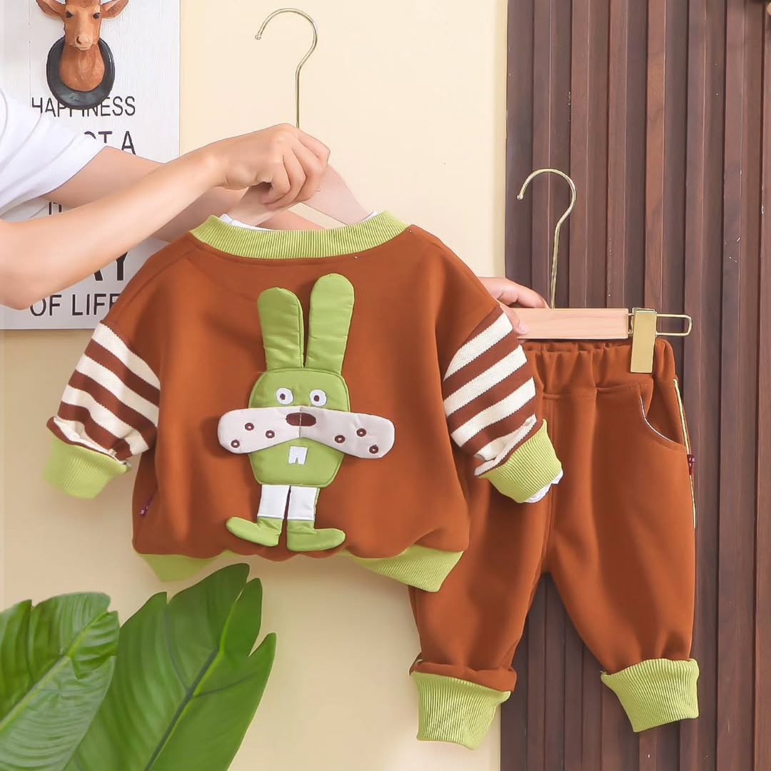 ست پسرانه طرح خرگوش برجسته