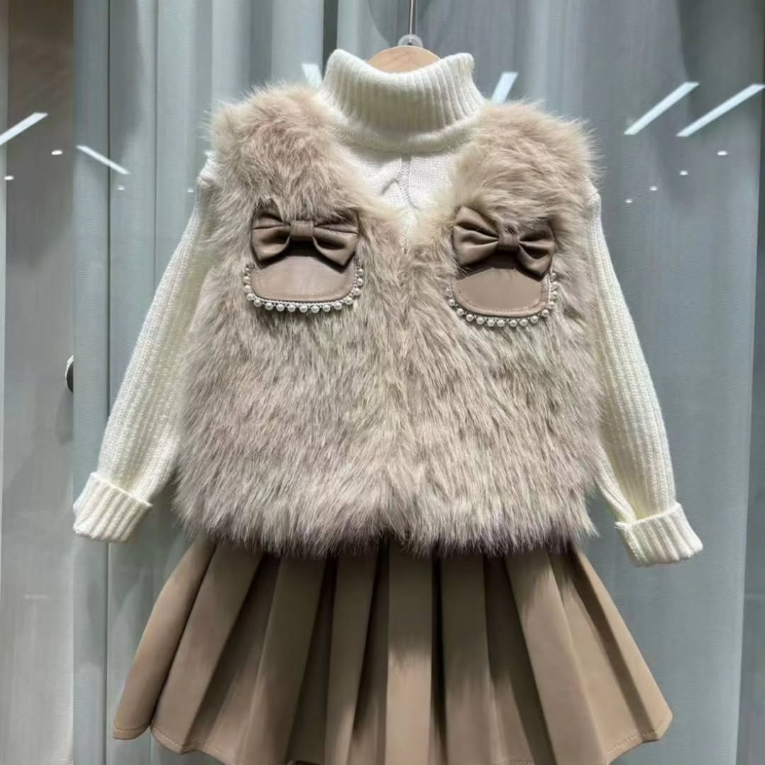 ست سه‌تکه دخترانه شیک